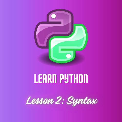 Syntax In Python