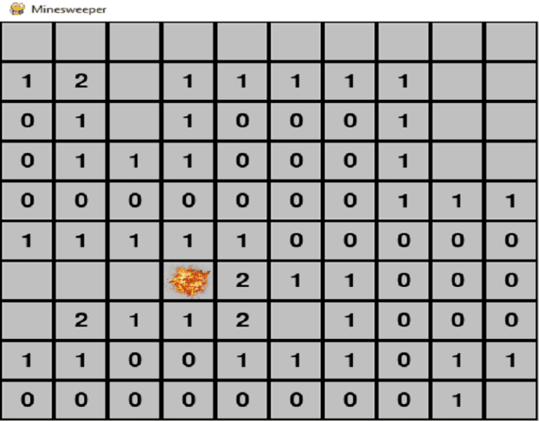 Create Minesweeper using Python