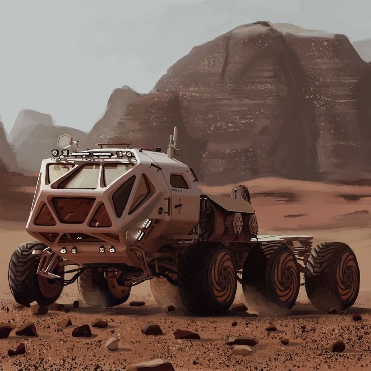 Martian Exploration: Driving on Mars